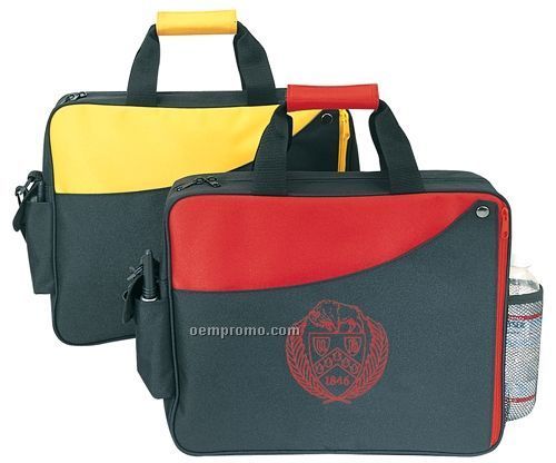 Ayala Portfolio Bag W/ Detachable / Adjustable Shoulder Strap