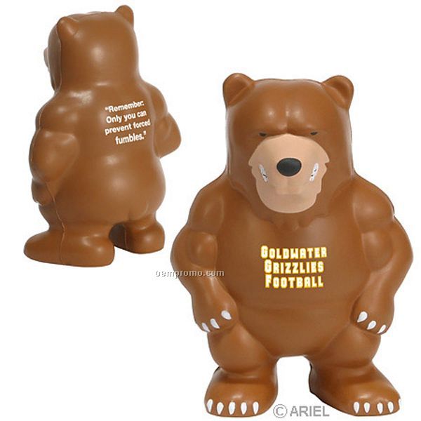 Bear Mascot Squeeze Toy