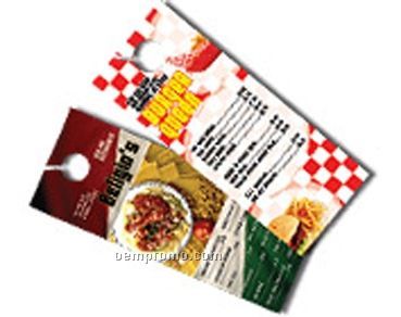 Cci Custom Corporate Impressions Frosted Perforated Door Hanger