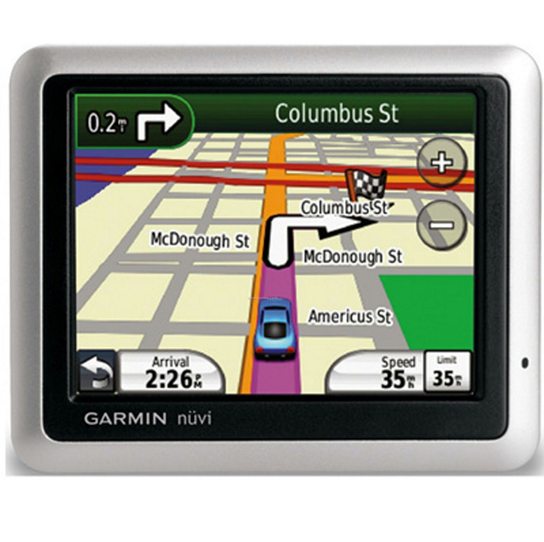 Garmin Nuvi 1250 Gps Vehicle Navigation System