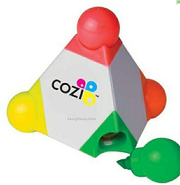 Pyramid 4-color Highlighter