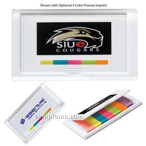 Sticky Note Flag 4" Ruler (4 Color Process)