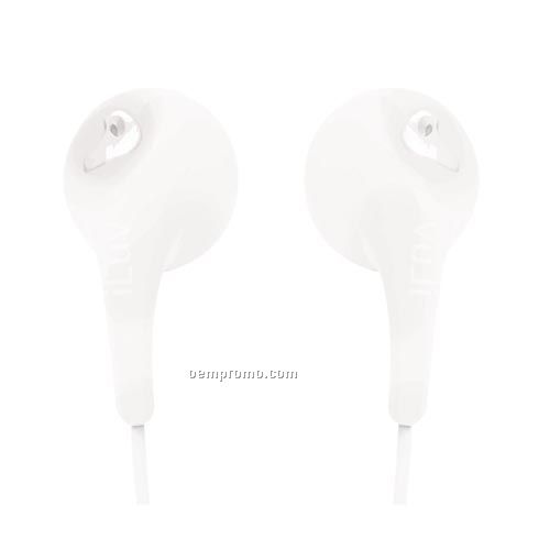 Iluv - Headphones / Earphones Bubble Gum II Earphones-white