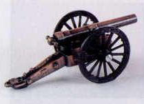 Military Bronze Metal Pencil Sharpener - Field Cannon