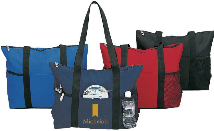 Deluxe Zippered Tote