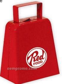 Red Tall Cowbell (Printed)
