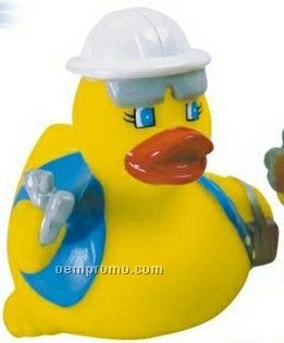 Rubber Safety Construction Duck