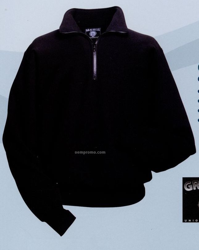Graybear Quarter Zip Sweatshirt (Ash Gray)