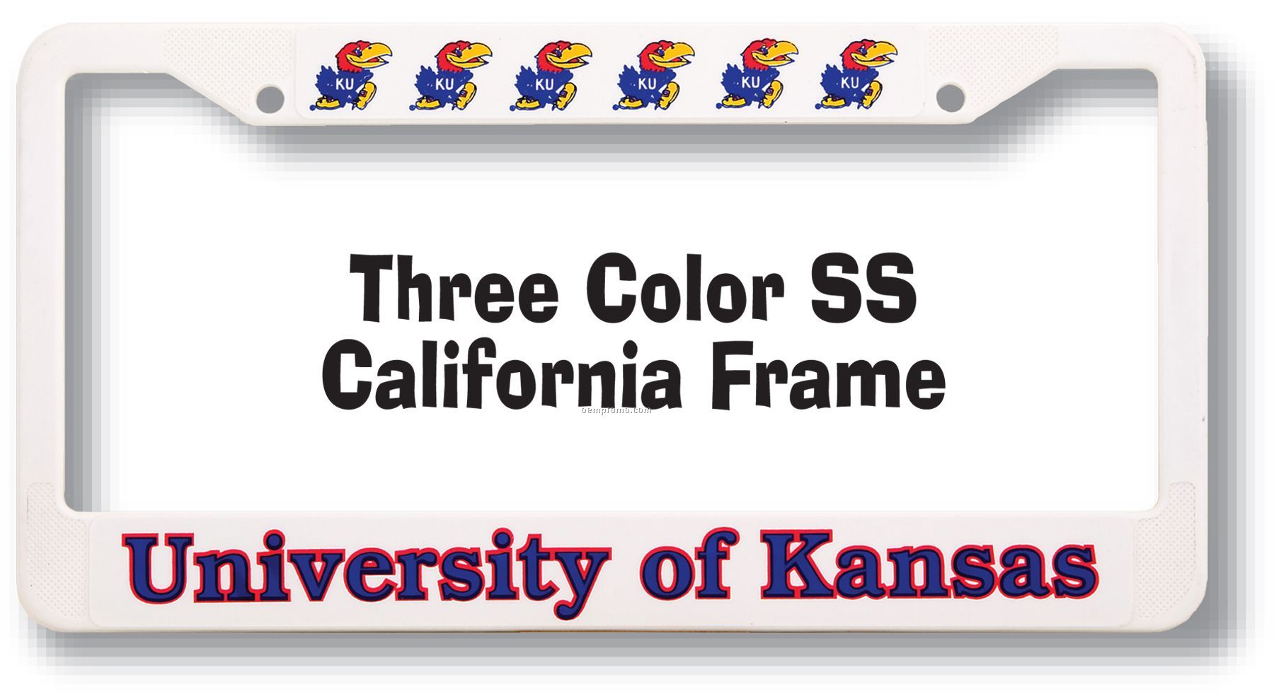 California Plastic License Plate Frame
