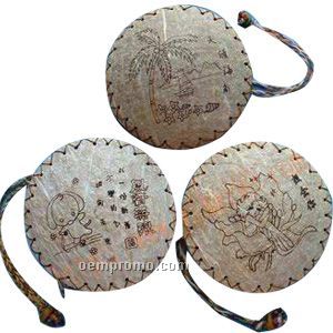 Coconut Shell Coin Holder