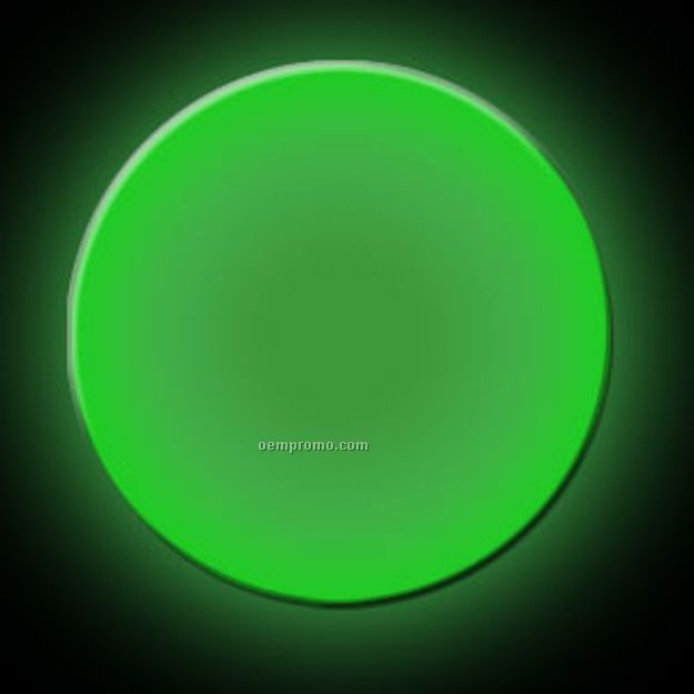Green Small Circle Glow Badge