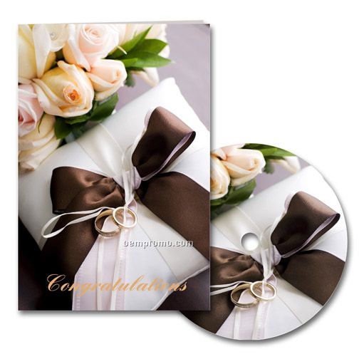 Congratulations Wedding Card With Matching CD