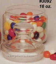 24 Oz. Glass Canister With Ball Top (Empty)