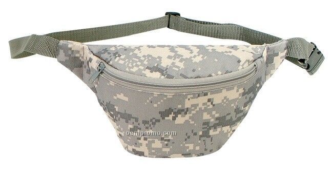 Digital Camouflage Fanny Pack