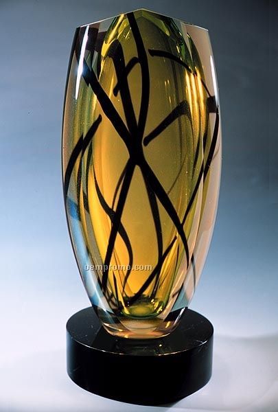 Mirror Cressida Vase W/ Marble Base