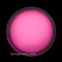 Pink Small Circle Glow Badge