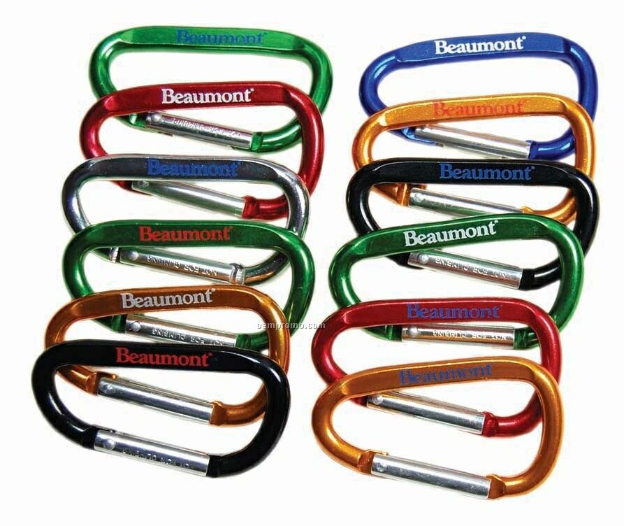 Printed Carabiners, No Attachment (6 Mm)