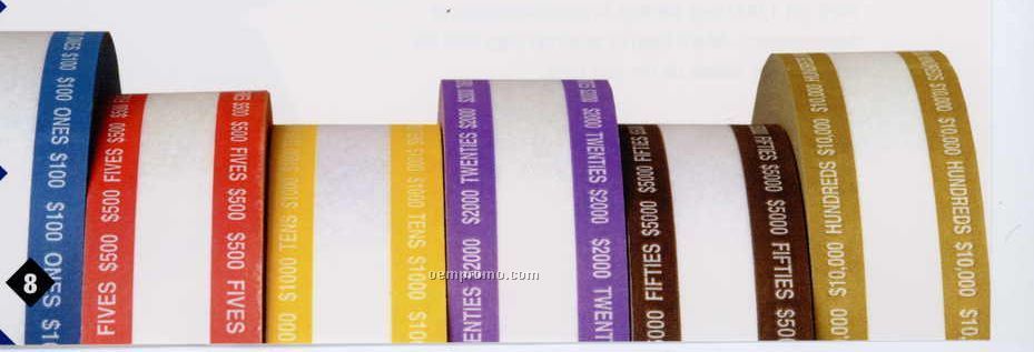 $10.00 Aba Currency Band Rolls ($1000 Volume)
