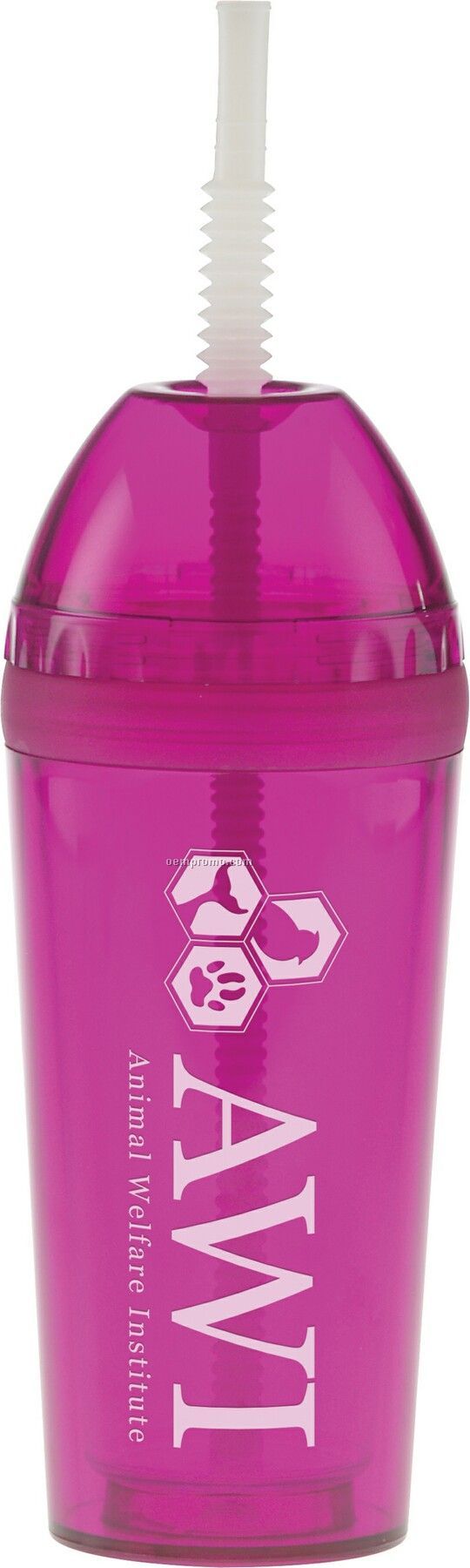 17 Oz. Purple Super Dome Bubble Cup