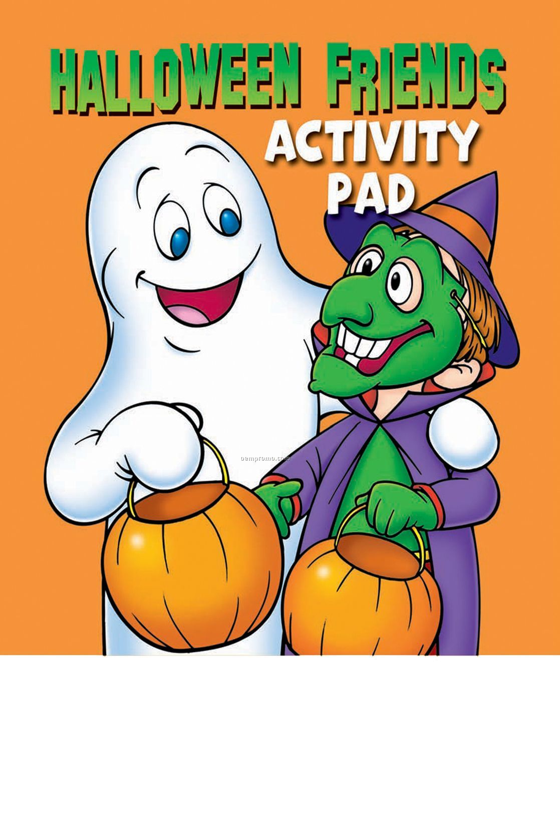 Halloween Friends Activity/Coloring Book