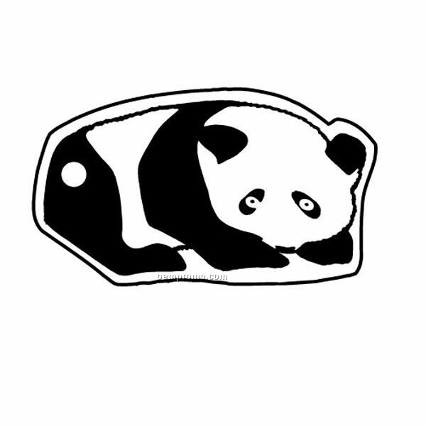 Stock Shape Collection Panda Bear Key Tag