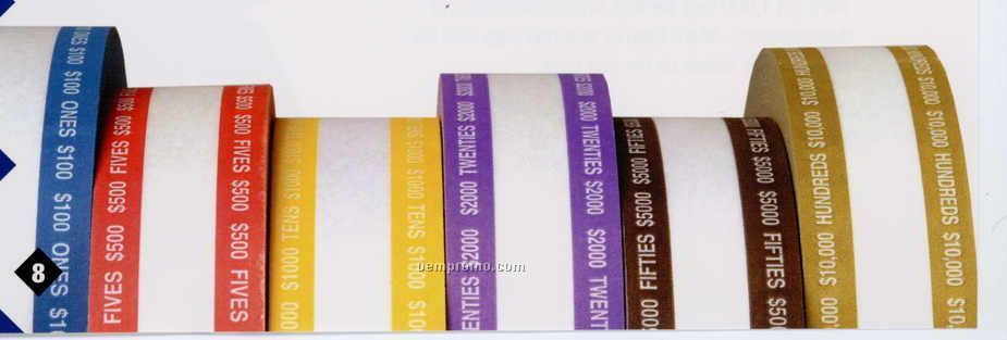 $50.00 Aba Currency Band Rolls ($5000 Volume)