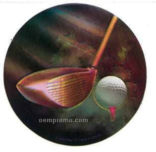 Holographic Mylar - 2" Golf