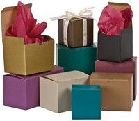 Tinted Kraft Gift Box (14