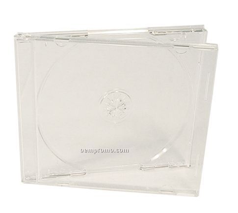 CD Jewel Case With Clear Tray