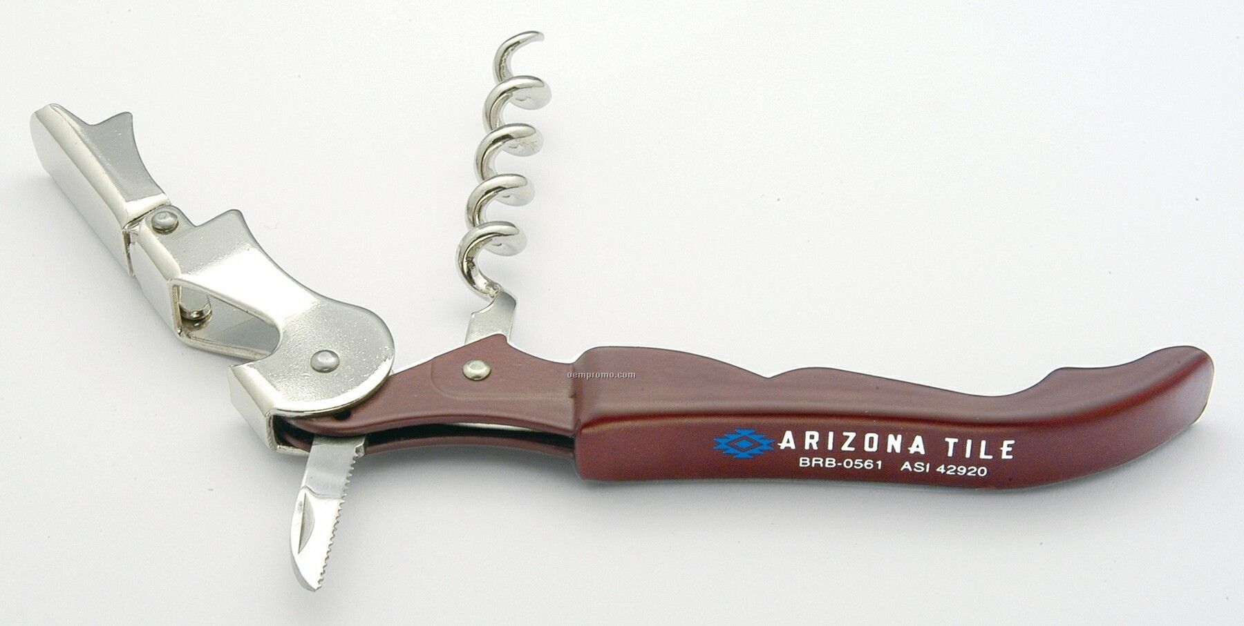Bottle Opener W/ Corkscrew & Knife