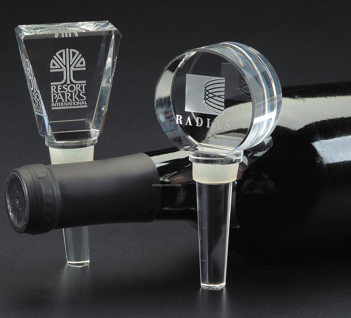 Crystal Wine Stopper - Tapered Shape