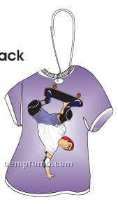 Skateboarding T-shirt Zipper Pull