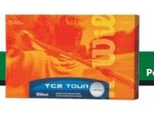 Wilson Tc2 Tour Golf Ball - 2-piece With Surlyn Cover - 15 Pack