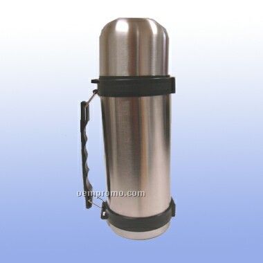 1.1 Liter Stainless Steel Travel Thermos (Screened)