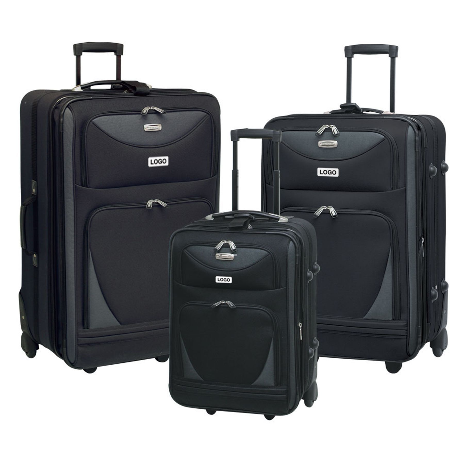 3 Piece Expandable Eva Travel Luggage Set