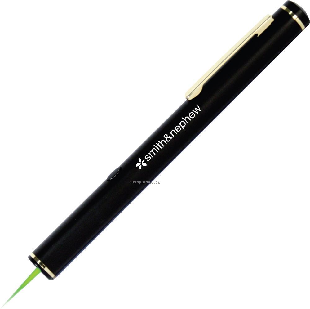 Black Emerald Green Laser Pointer