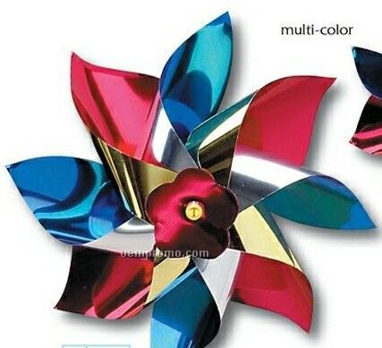 Multi Color Pinwheel (6")