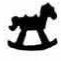 Rocking Horse Confetti 5"