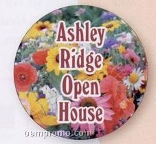 Round Quick And Colorful Paper Label (1 1/2