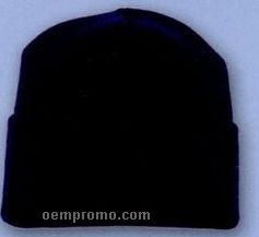 100% Acrylic Knit Super Stretch Cuff Hat (Imported)