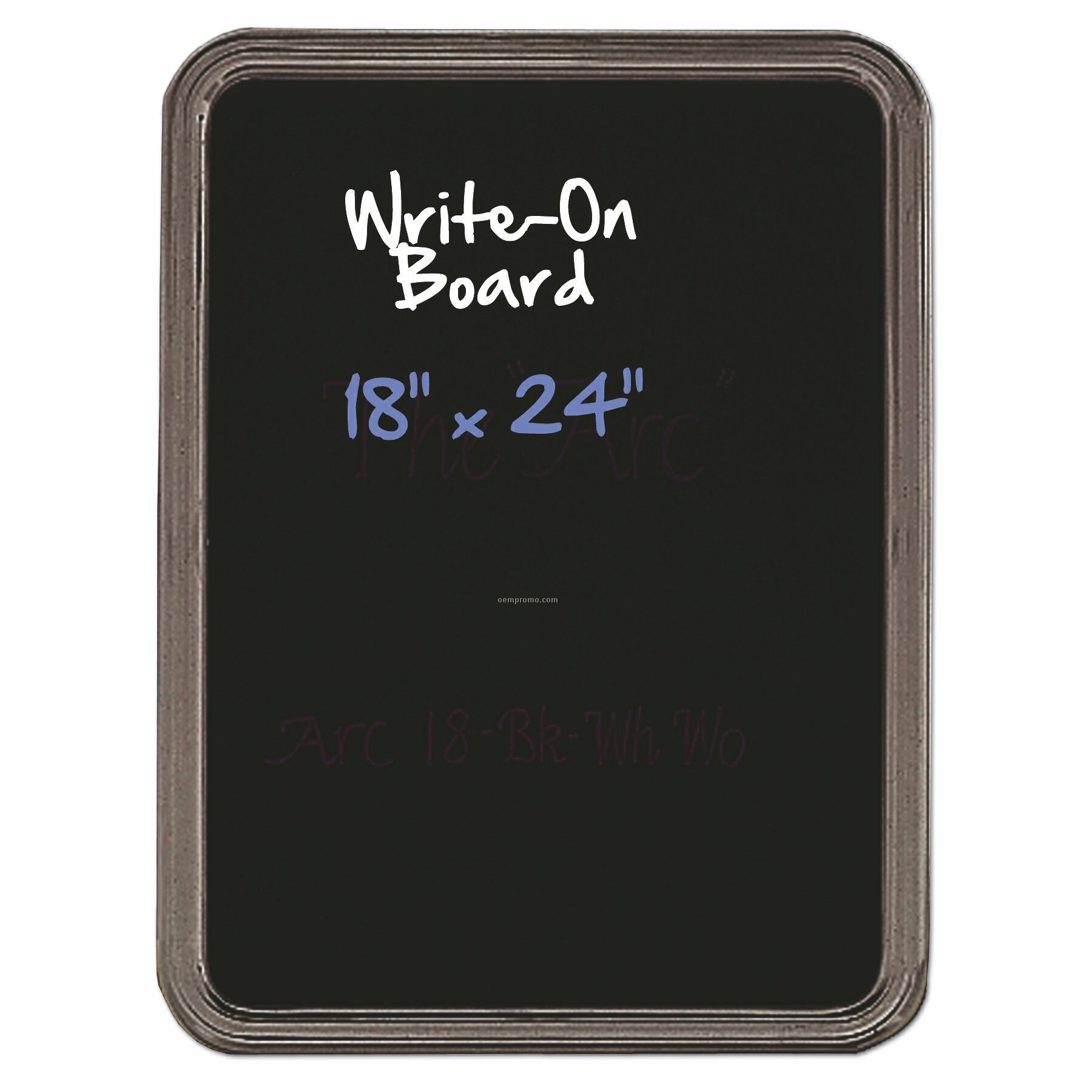 Black Erasable Marker Board 18