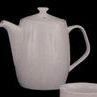 White Elegance Fine Porcelain Coffee Pot