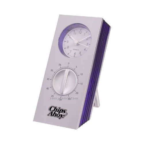 60 Minute Kitchen Timer With Analog Clock