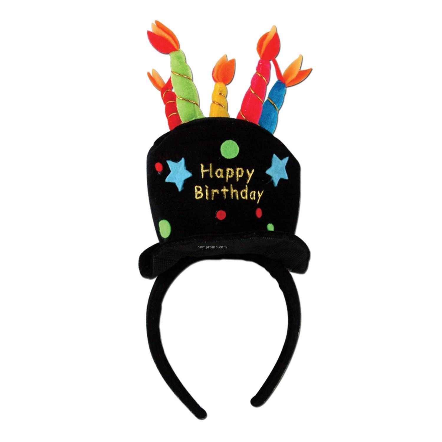 Plush Happy Birthday Headband