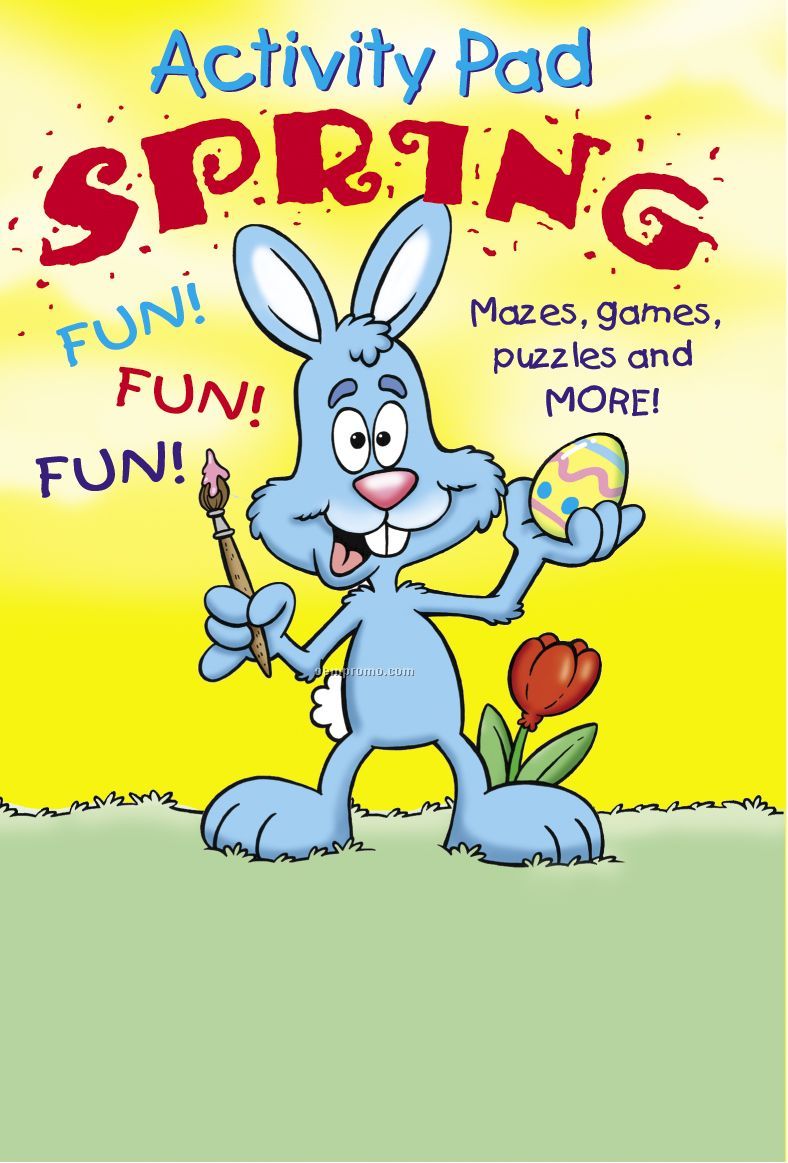 Spring Activity/Coloring Book Fun Pack