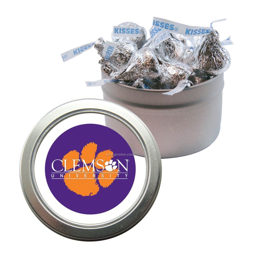 Candy Window Tin With Hershey Kisses