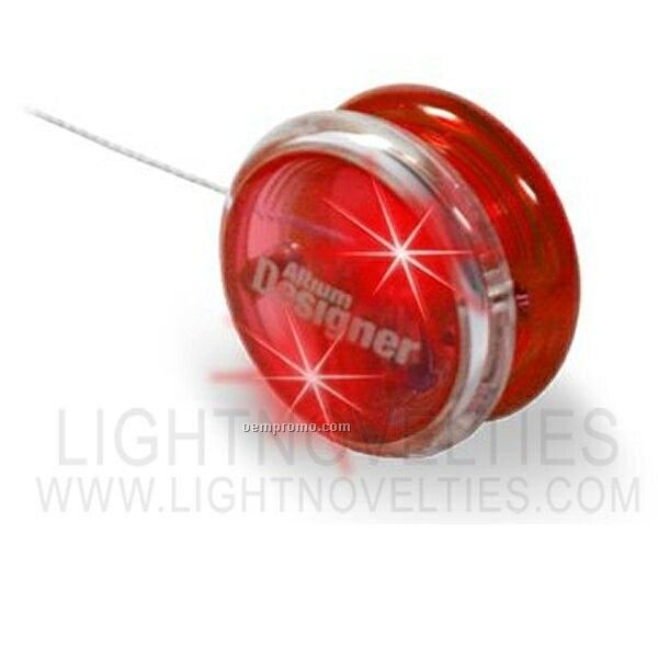 Translucent Red Light Up Yo-yo