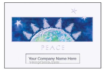 World Peace Window Holiday Greeting Card (By 05/01/11)