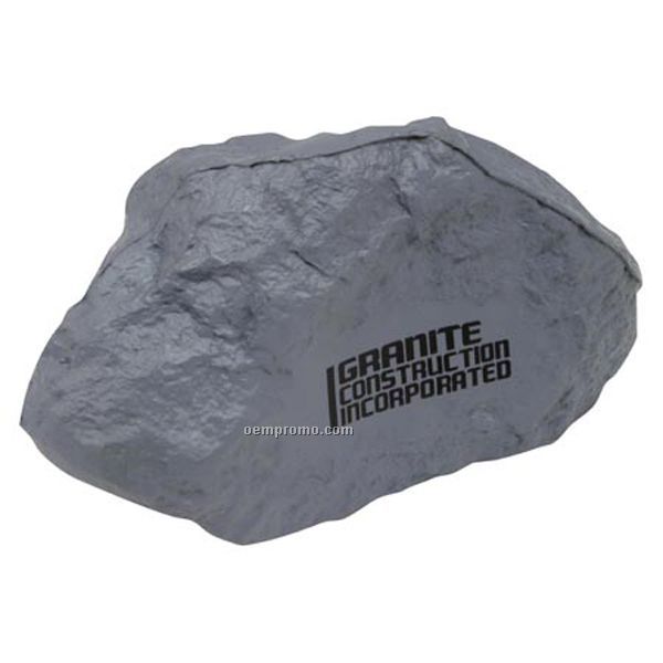 Gray Rock Squeeze Toy