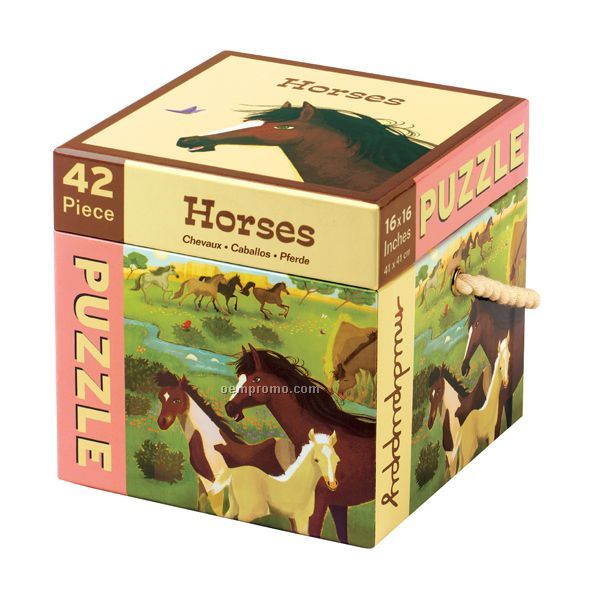 Horses 42 Piece Puzzle